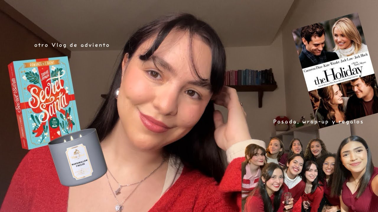 Bookmas: entrando en mood navideño 🎄☁️ (posada lectora, intercambio de libros y más)