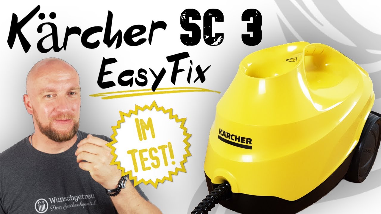 Kärcher Dampfreiniger SC 3 Easyfix Test ► Einfach mal abdampfen! ✅ Bei uns im Test! | Wunschgetreu