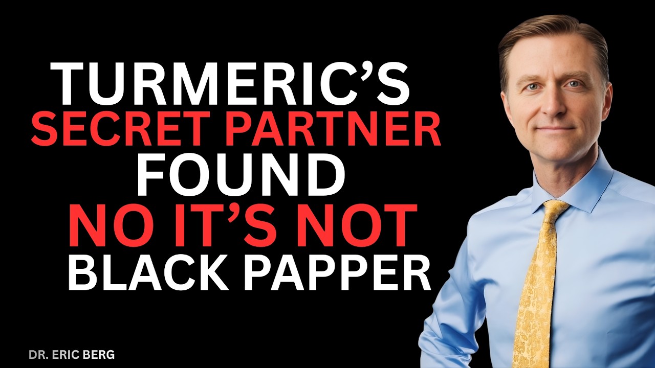 Add THIS To Turmeric To Kill Inflammation (Not Black Pepper) | Boost Turmeric Power –Dr Eric Berg DC