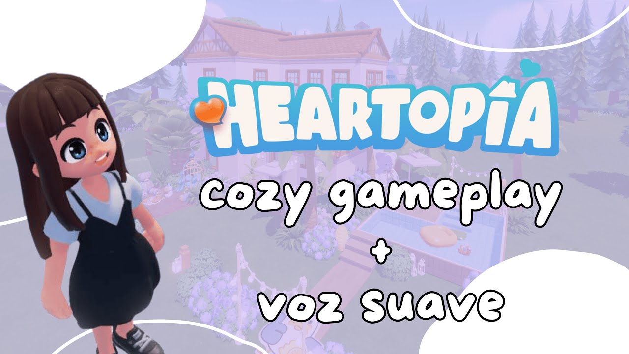 Duerme mientras juego Heartopia 🌙 | soft spoken gameplay | ASMR