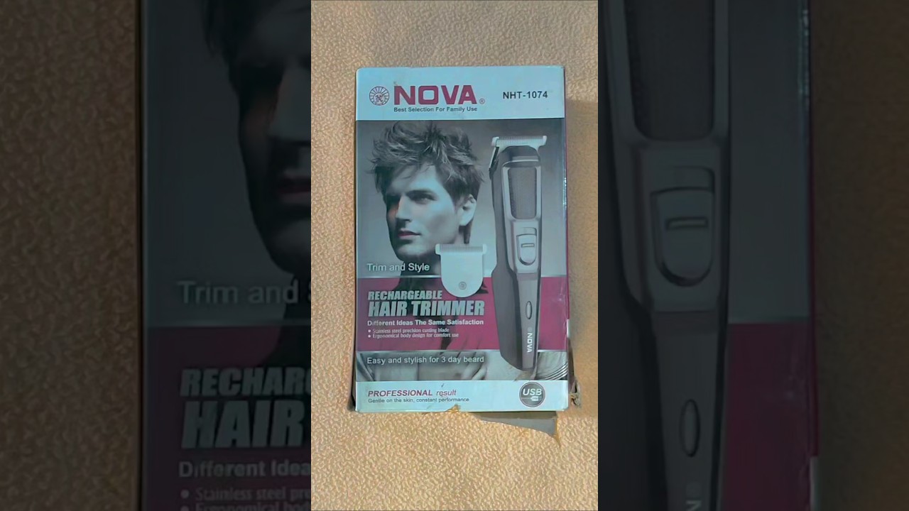 NOVA NHT 1074 USB Trimmer #shorts