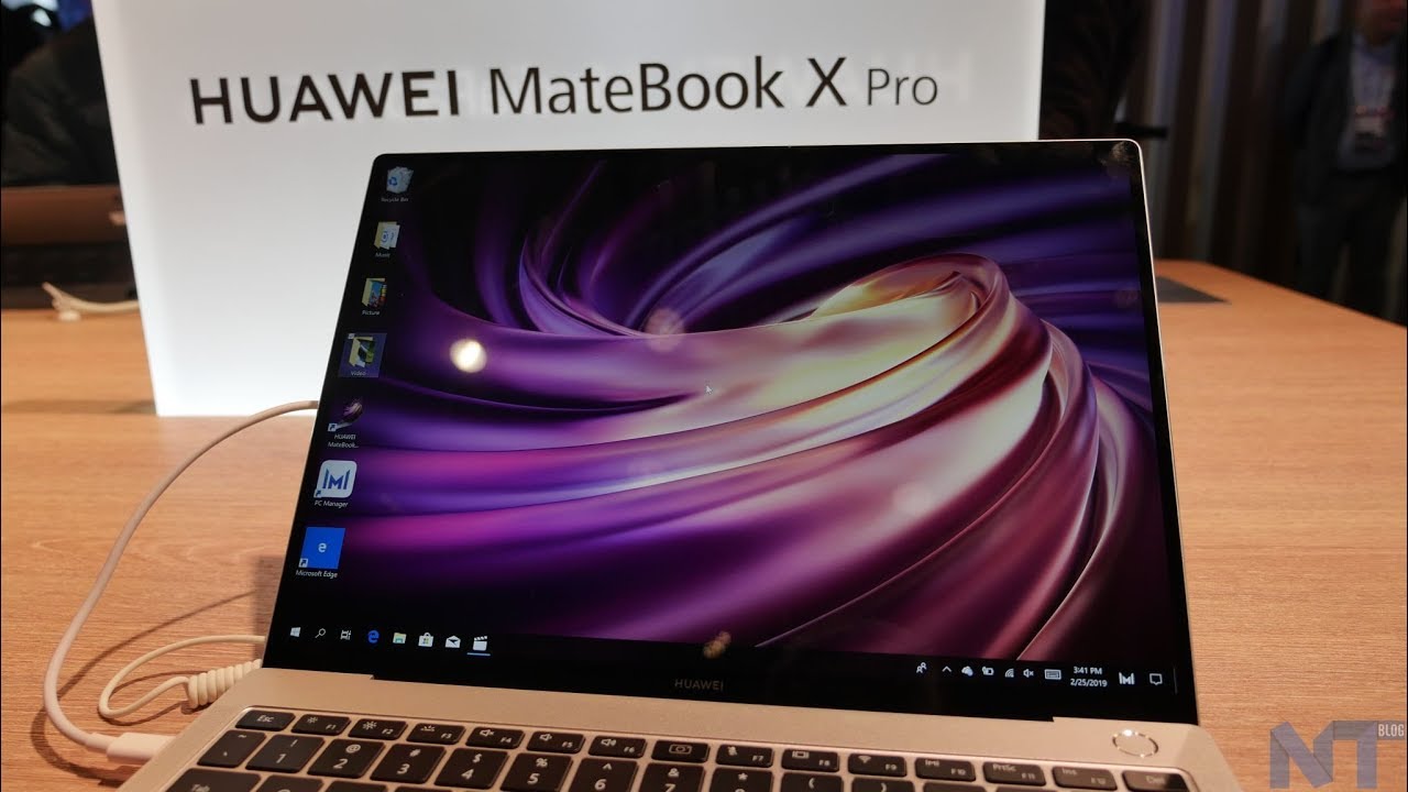 MWC 2019 : prise en main du Huawei MateBook Pro X
