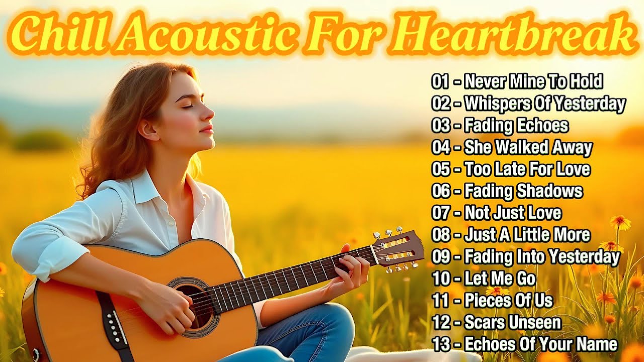 Best Chill Acoustic for Heartbreak💔 Best for Those Quiet Moments Alone - Full Acoustic Playlist 2025