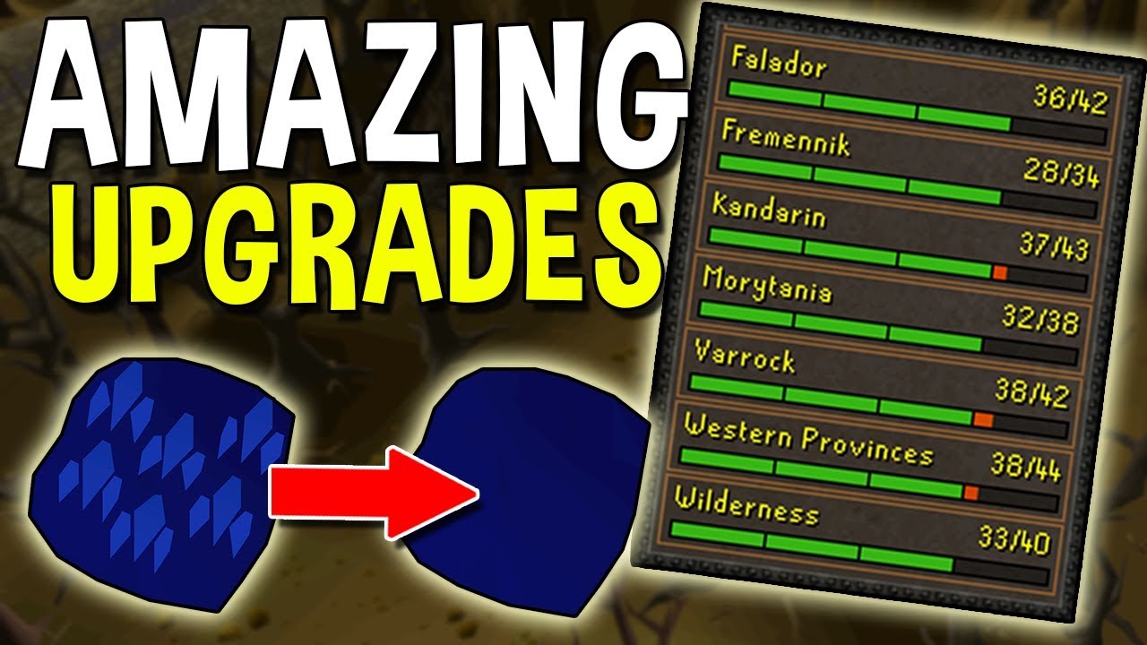 Как быстро получить потрясающие улучшения для своего аккаунта! [OSRS]