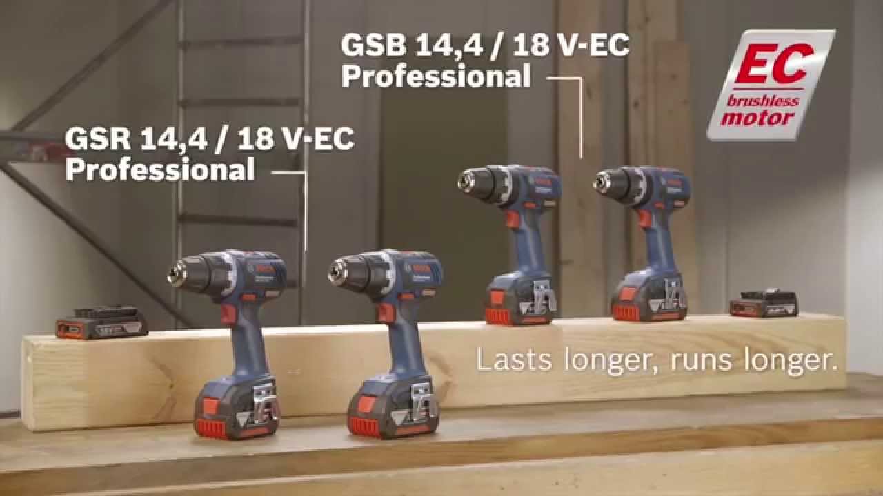 Bosch GSB 18 V-EC Professional Cordless Combi