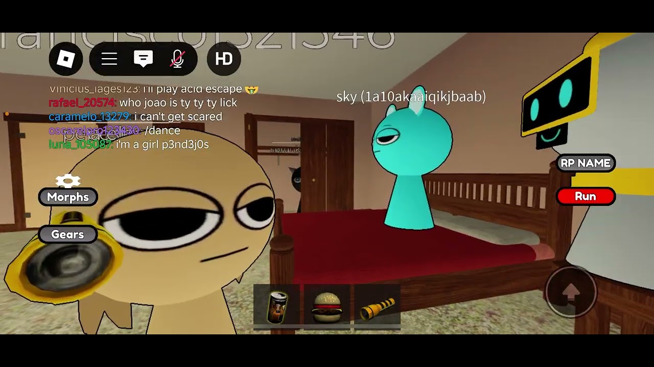 A year ago…(funny sprunki roleplay)