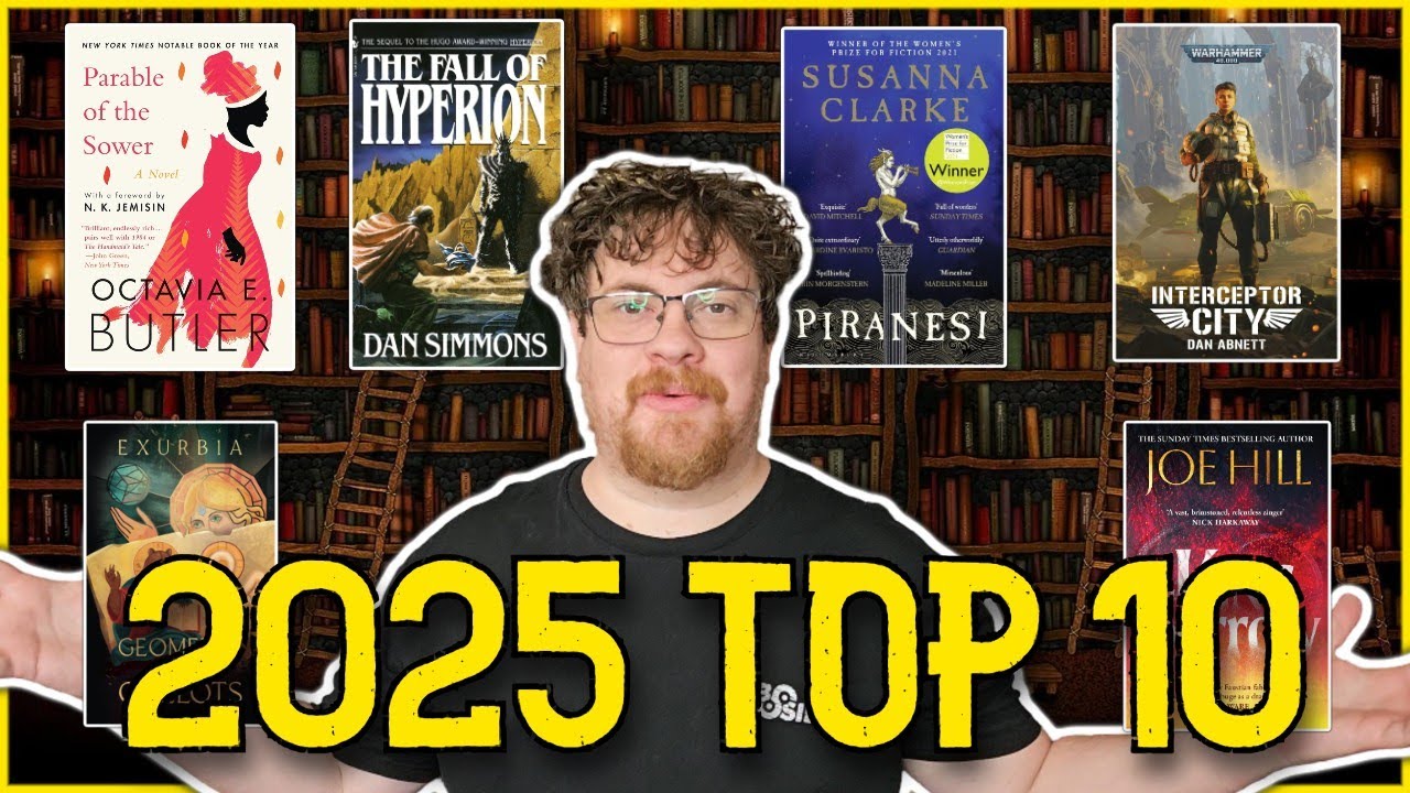 Top 10 Best Books I Read in 2025!