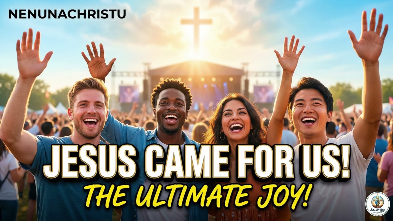 Jesus Came For Us - Happy Worship Song 2026 | Uplifting Christian Pop