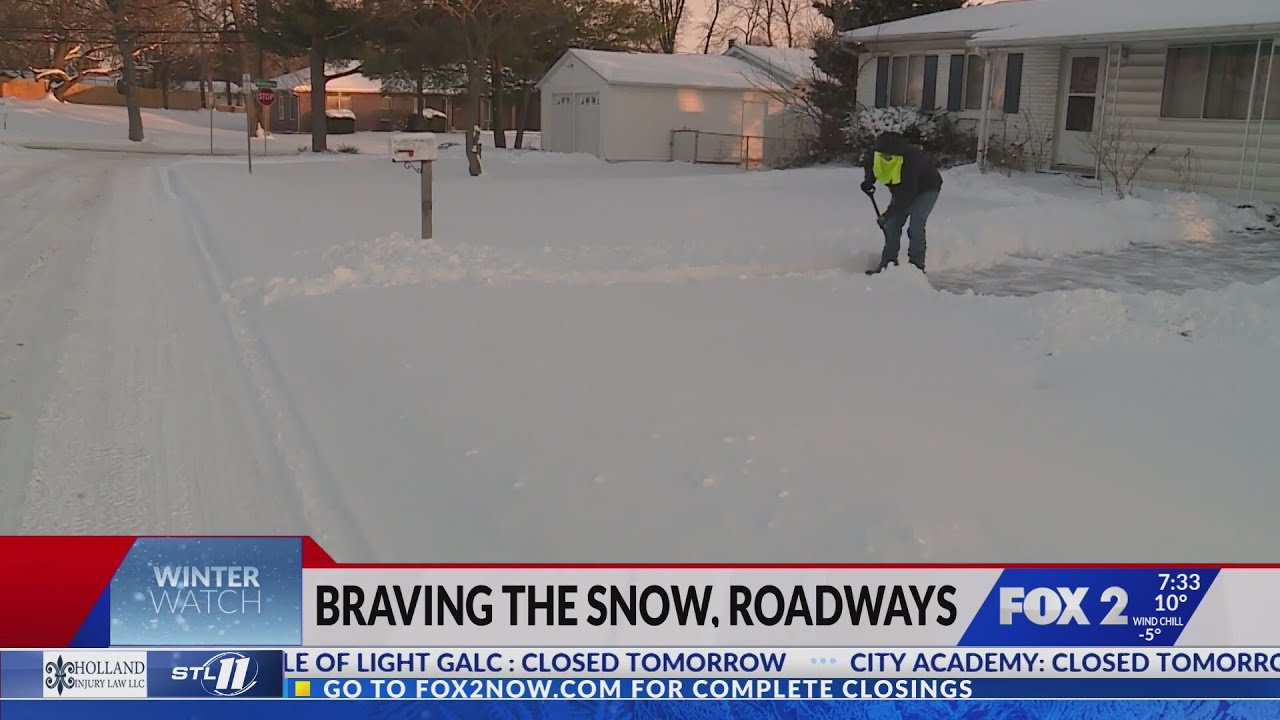 Drivers prepare for snow-covered roads ahead of Monday commute