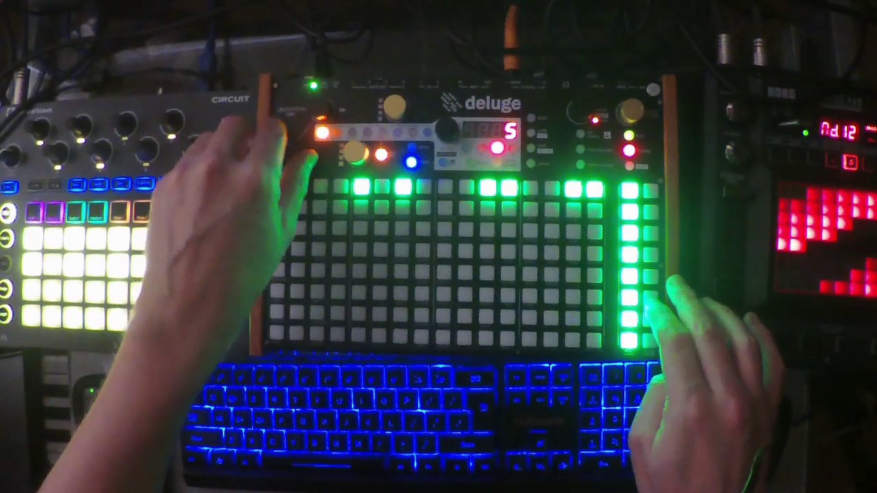XWPD1 Drum Machine Jam // Synthstrom Deluge Demo