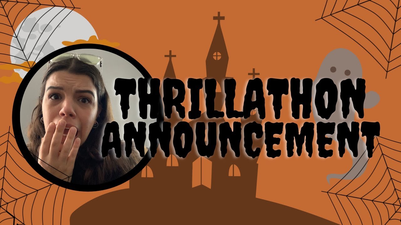 october readathon announcement | thrillathon 👻