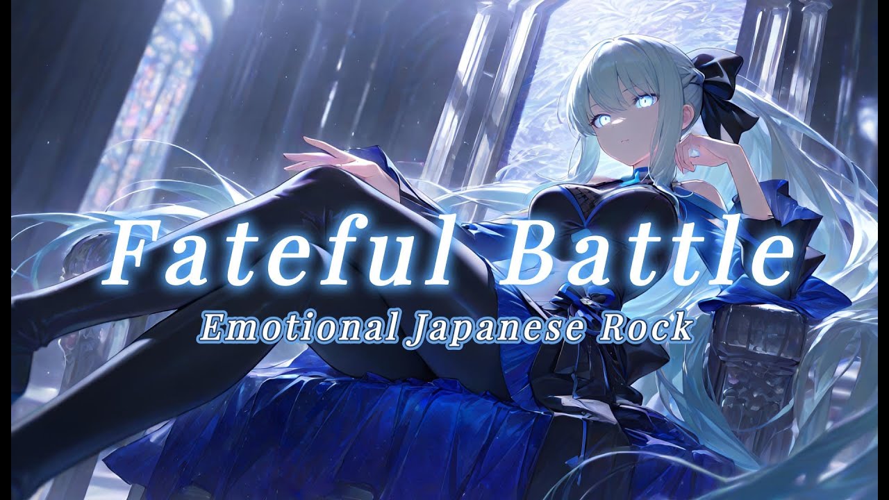 【Playlist】 Emotional Japanese Rock × Anime OP × 躍動感 × 重低音 × 疾走感｜『Fateful Battle』【作業BGM】
