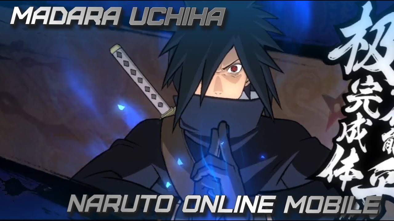 Мадара Учиха в Naruto Online Mobile! Обзор, тест персонажа на арене.