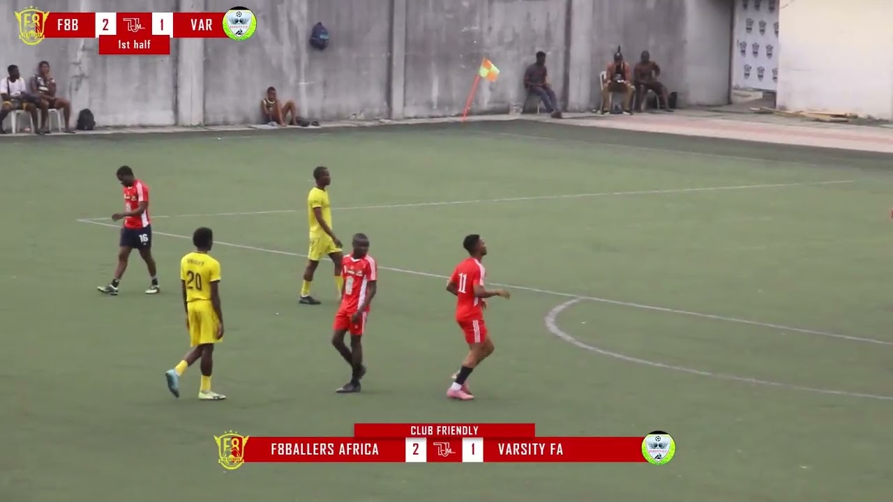 Highlights: F8ballers Africa vs Varsity FA (U16-17) 6-1. Joshua's hattrick, Oboh, Ojay and Chidi.