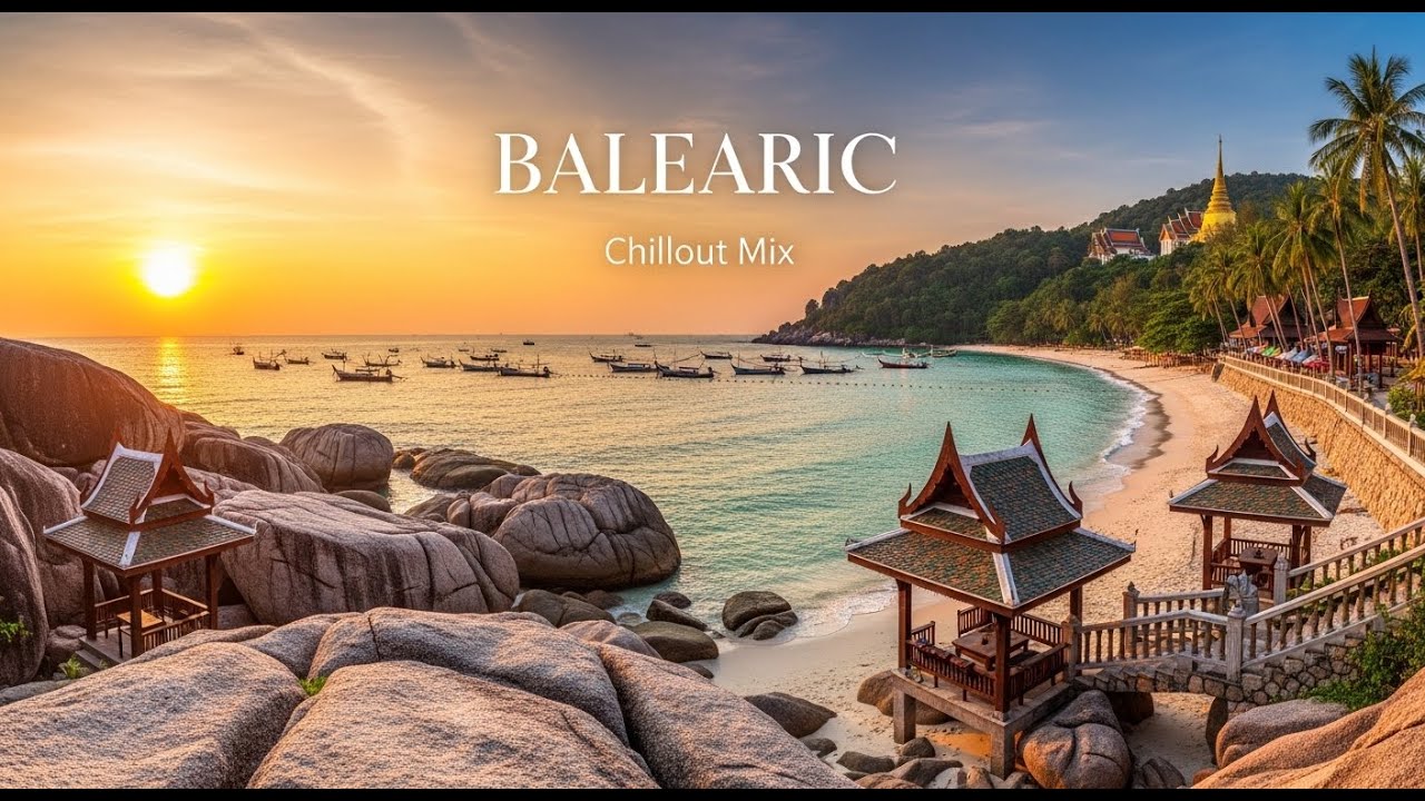 Luxury Ibiza Sunset 🌴 Smooth Balearic Lounge Mix