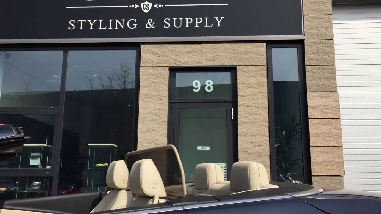 Volkswagen EOS wind deflector in the color cream / beige by Cabrio Styling & Supply