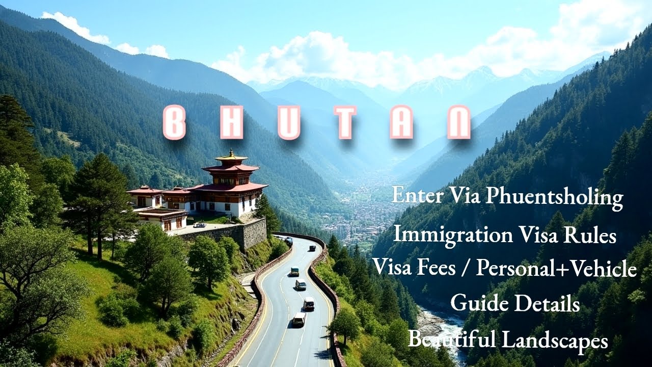 Bhutan Phuentsholing to Thimphu Travel Guide: Borders & Permits | Solo Rider | Travel Guide