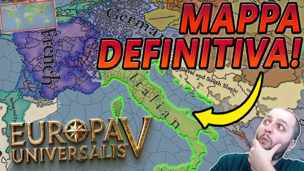 La Mappa DEFINITIVA di Eu5 &Egrave; ARRIVATA!! 😍