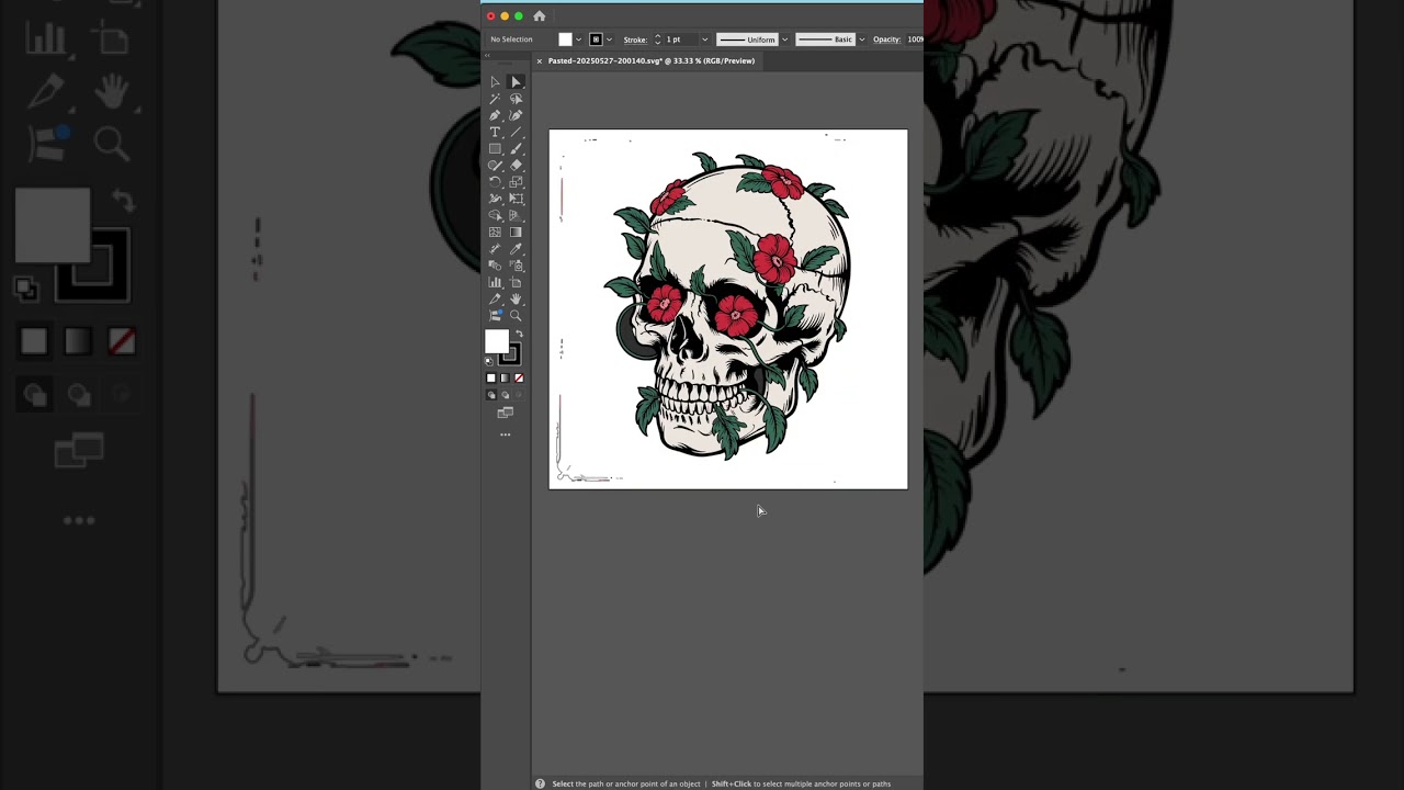 Prep a file for screen printing and DTF #dtftransfers #screenprintingtips #illustratortips