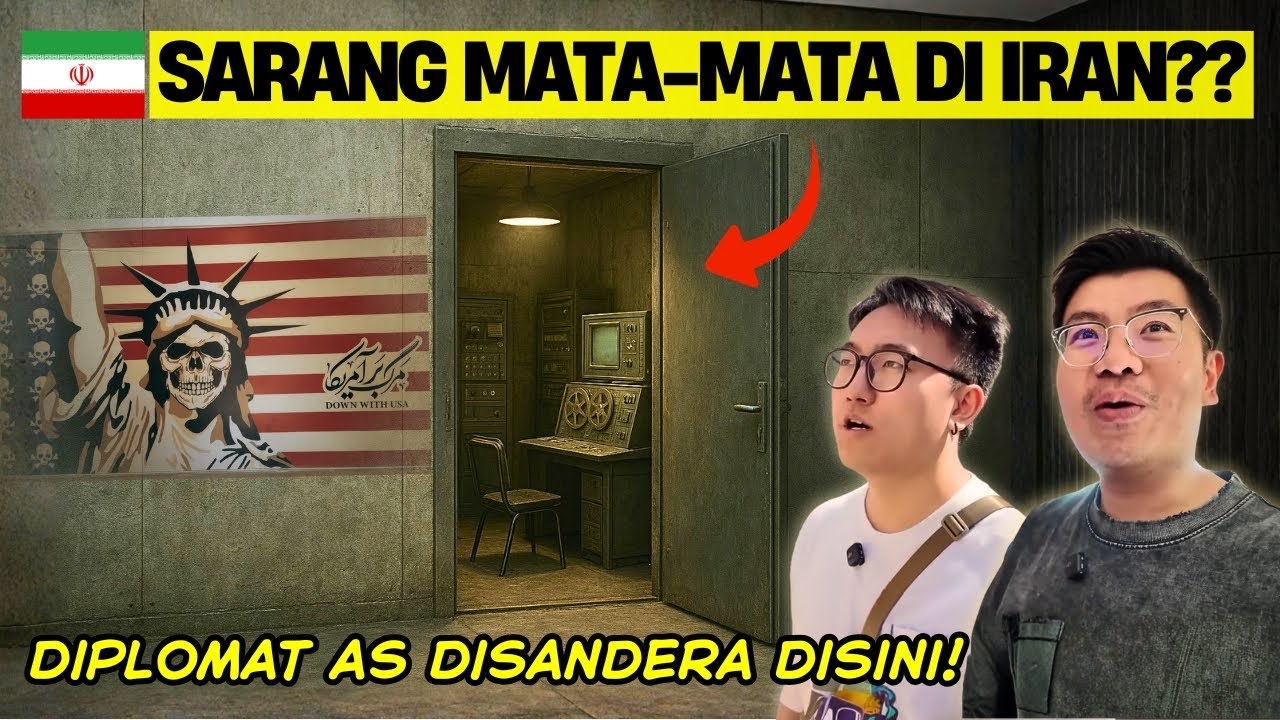 AWAL PERMUSUHAN  IRAN 🇮🇷 & AMERIKA 🇺🇸 😱 MASUK KE BEKAS KEDUTAAN AS DI TEHERAN | IRAN Ep 3