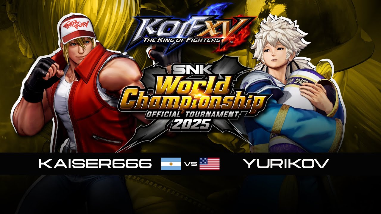 KOF XV 🇦🇷 KAISER666 против YURIKOV 🇺🇲 | Чемпионат мира SNK 2025 LCQ #SWC2025 #KOFXV