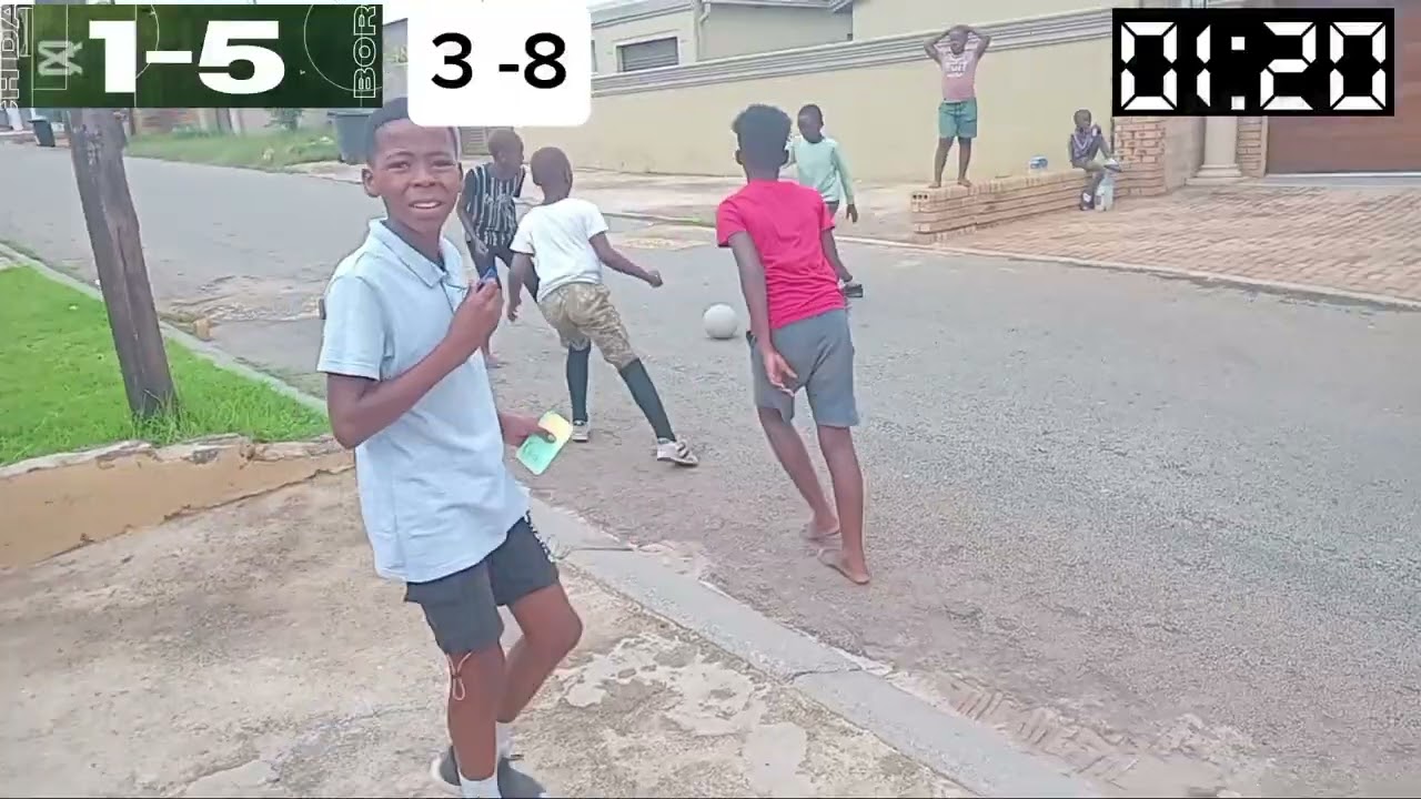 Street Soccer Tournament - All boys FC vs. Manotshe Stars Fc = Quarter Finals Leg 2