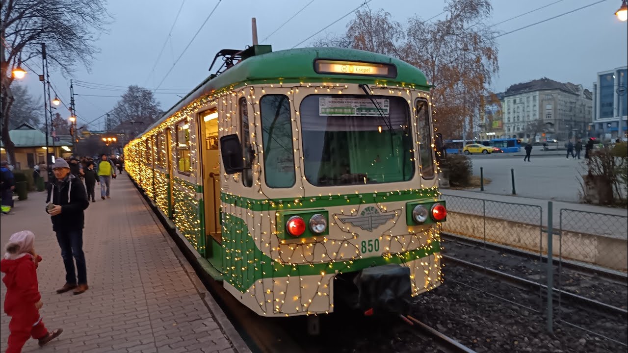 Budapest H7 Fényhév útvonala: Csepel - Boráros tér 2X-s sebességgel. 