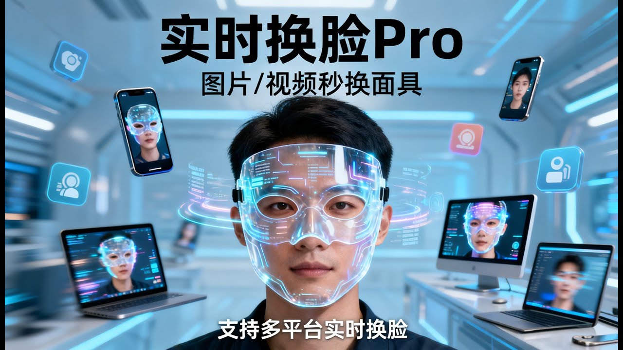 Rope Next【图片视频实时换脸软件  】TensorRT双加速换脸速度提升十倍CUDA 兼容50系列显卡｜支持全系N卡｜