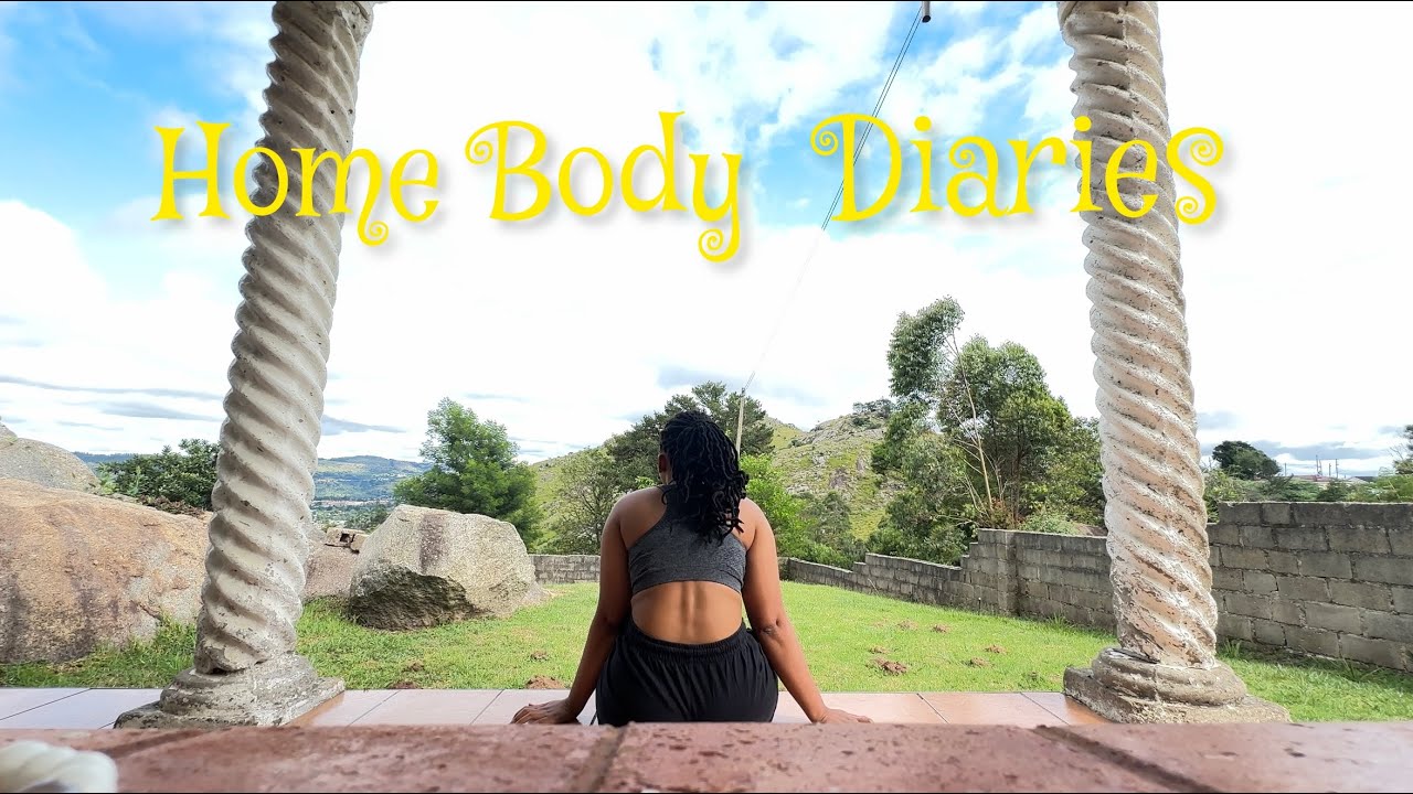 VISUAL DIARY 2 | days at home + baking + home workout 
