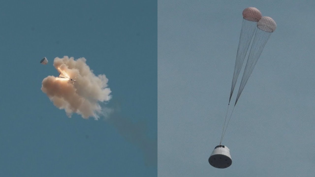 Mengzhou launch abort system test