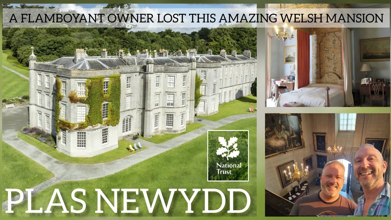 EXPLORING PLAS NEWYDD IN ANGLESEY WALES HOME TO THE MARQUIS OF ANGLESEY... A GRADE 1 LISTED MANSION