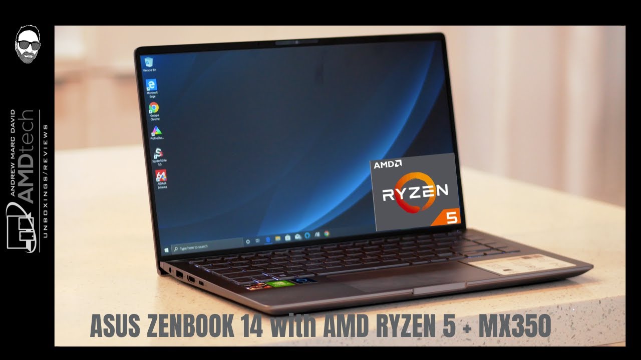 Asus ZenBook 14 Q407IQ Review: Ryzen 5 + MX350 GPU