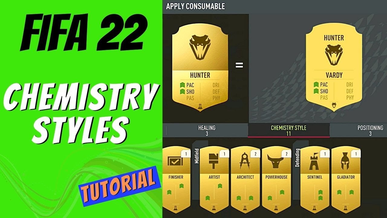 FIFA 22 Chemistry Styles Ultimate Team Explained