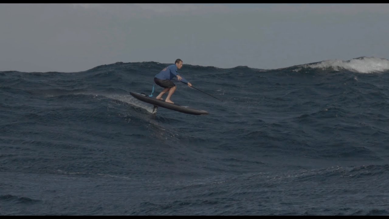 The Bullet - Zane Westwood Epic Downwind Foil Surfing Wizardry x Amos Shapes Foil Boards