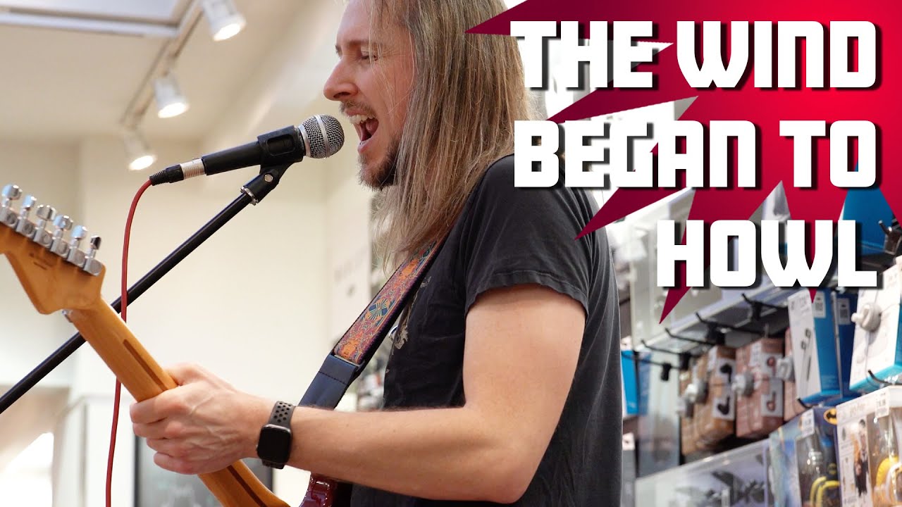 All Along the Watchtower cover live in HMV, Bath with Zoom G3X looper