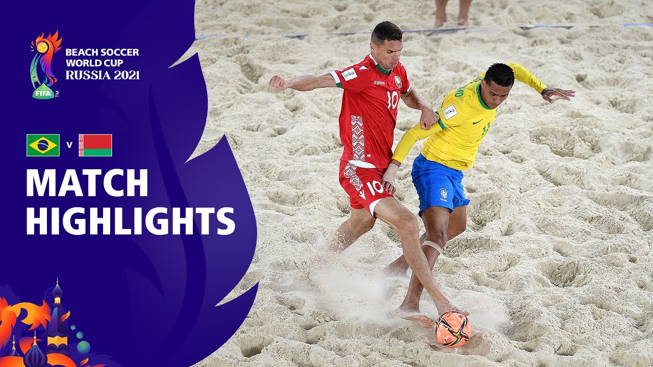 Brazil v Belarus | FIFA Beach Soccer World Cup 2021 | Match Highlights