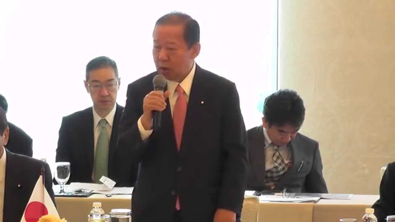 Mr. Toshihiro Nikai, Chairman of LDP Executive Council of Japan, Delivers Welcome Remarks at AIPA