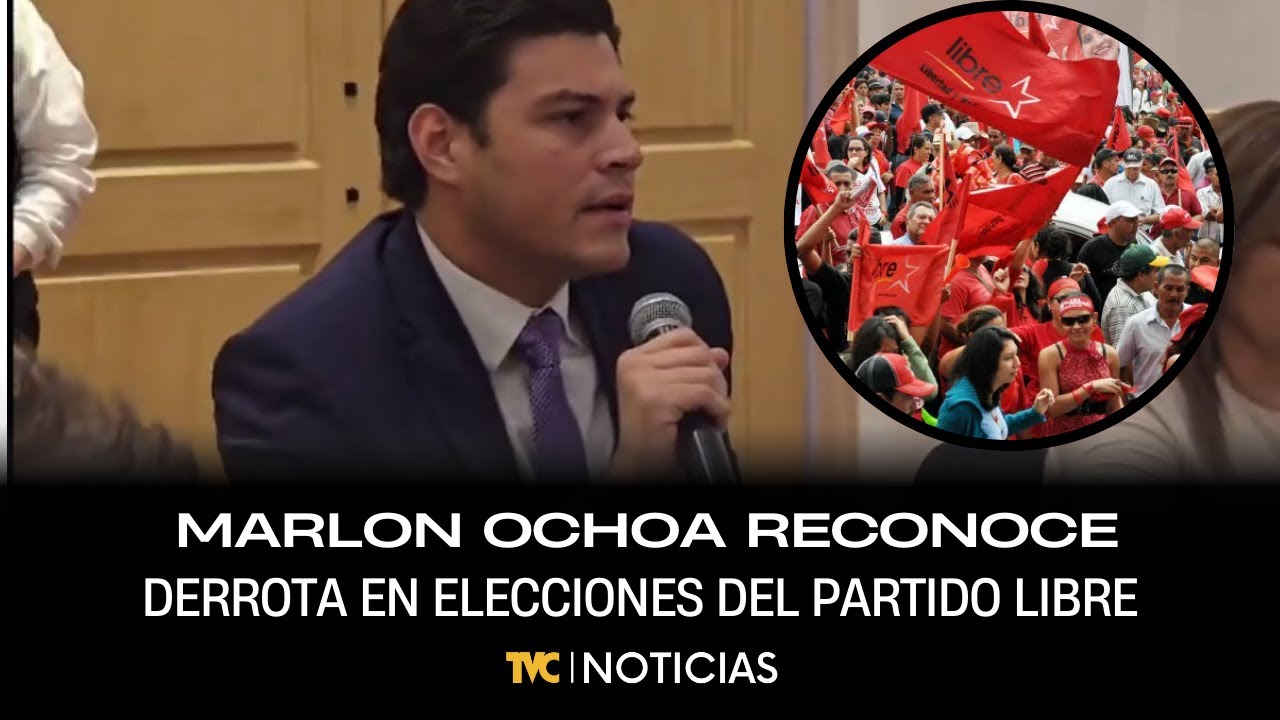 Marlon Ochoa consejero del CNE por el oficialismo reconoci&oacute; la derrota del Partido Libre