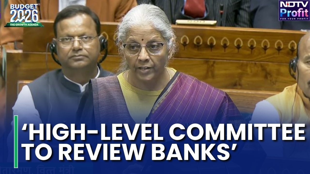 Budget 2026: FM Nirmala Sitharaman Announces High-Level Committee To Review Banking Sector