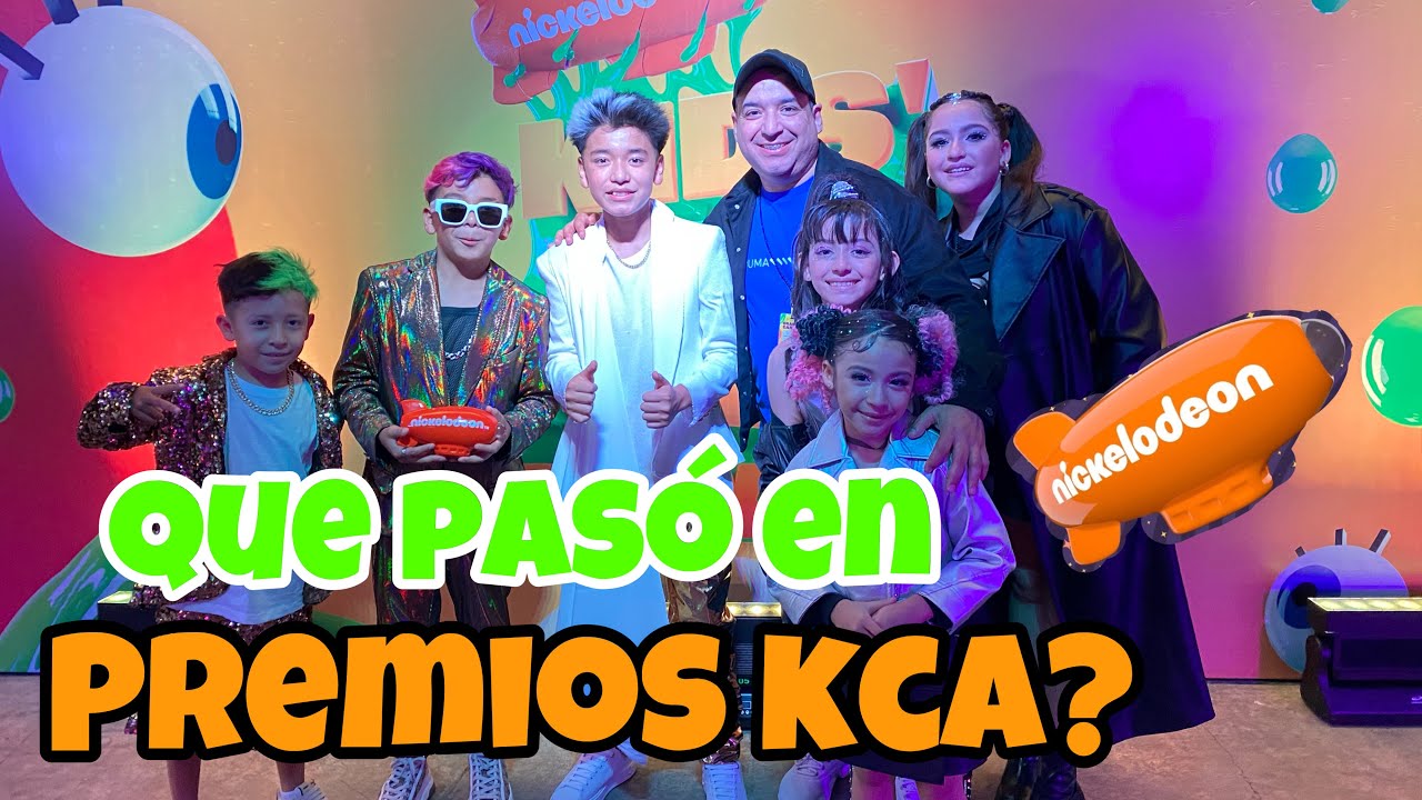 FUIMOS A LOS PREMIOS KIDS CHOICE KCA y conocimos YOUTUBERS