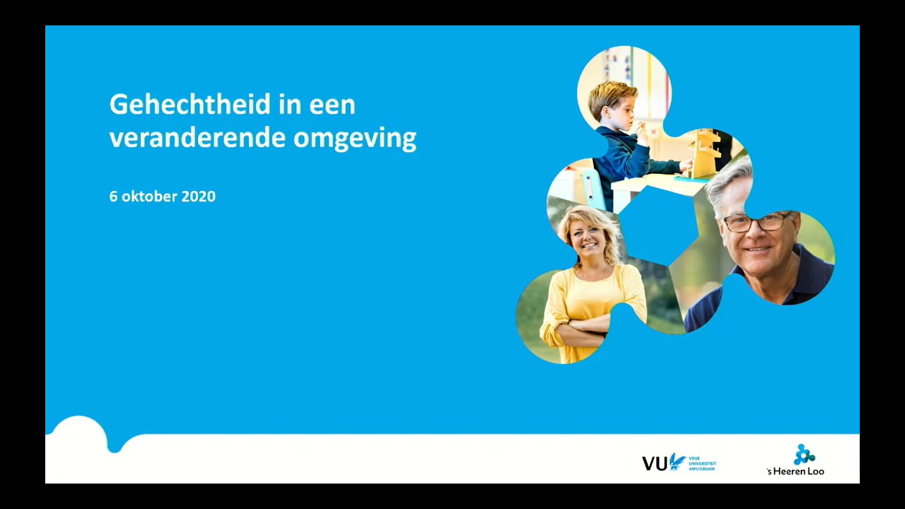 Webinar: 'Gehechtheid in een veranderende omgeving'