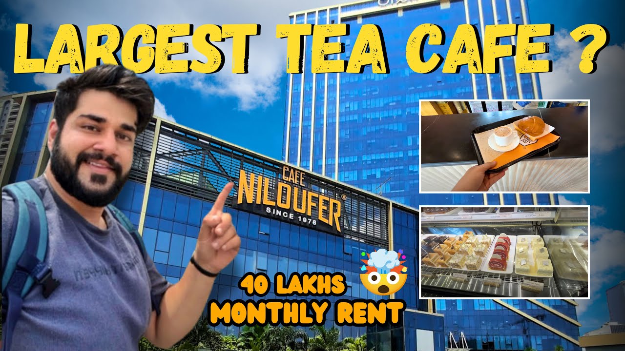 Inside India’s LARGEST Tea Cafe In HYDERABAD🔥| Is it Worth the HYPE or OVERRATED? | Sagar Tumkur