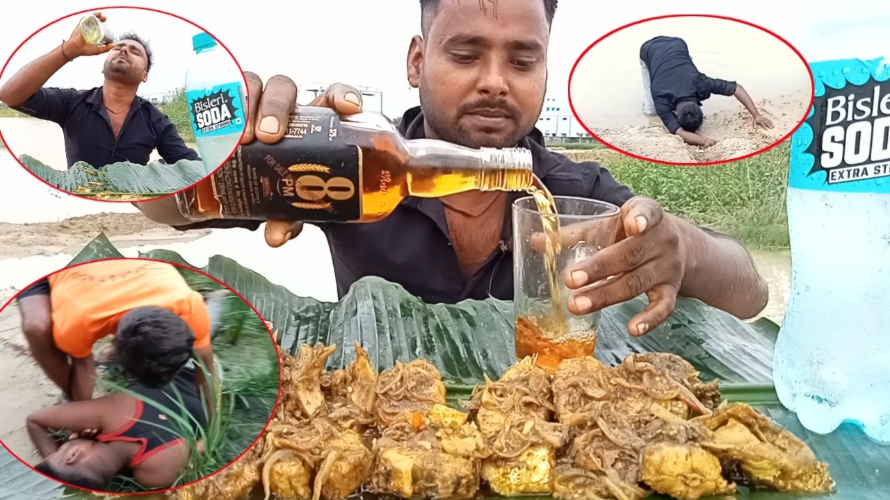 alcoholmukbang, asmr eating challenge in hindi, fish curry mukbang, fish curry#alcoholmukbung