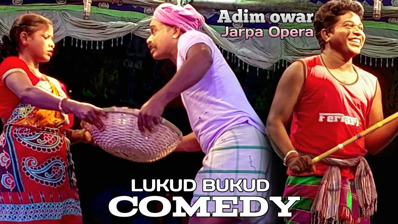 Lukud Bukud Comedy part-1 || Adim owar jarpa opera || Jarpa Comedy Santali jatra video 2023-2024