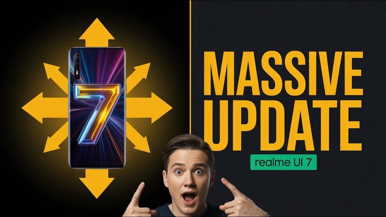 تحديث ضخم لنظام realme UI 7 | مميزات جديدة غير متوقعة وتحسينات قوية ستغيّر تجربة الاستخدام!