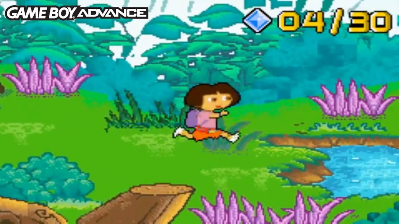Dora the Explorer: Super Spies (Game Boy Advance Gameplay)