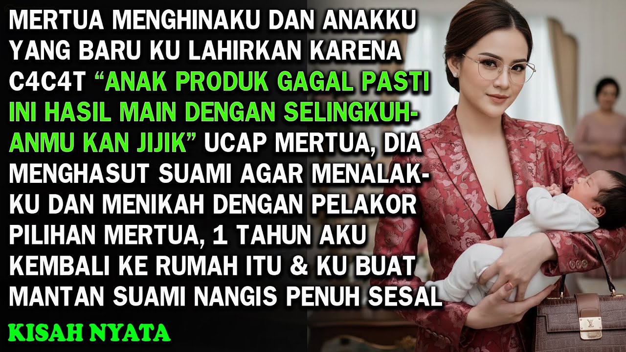 DI FITNAH MERTUA ANAKU HASIL DARI SELINGKUH, SAMPAI AKU DI TALAK OLEH SUAMIKU,KU BUKTIKAN & KU BALAS