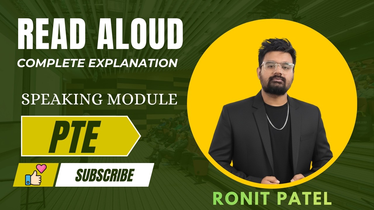 PTE Read Aloud 2026 | Exact System to Score 80+ | Speaking Module