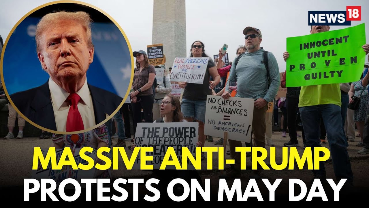 LIVE | Anti Trump Protest | Protest Across US  Over Workers’ And Immigrants’ Rights | May Day | N18G