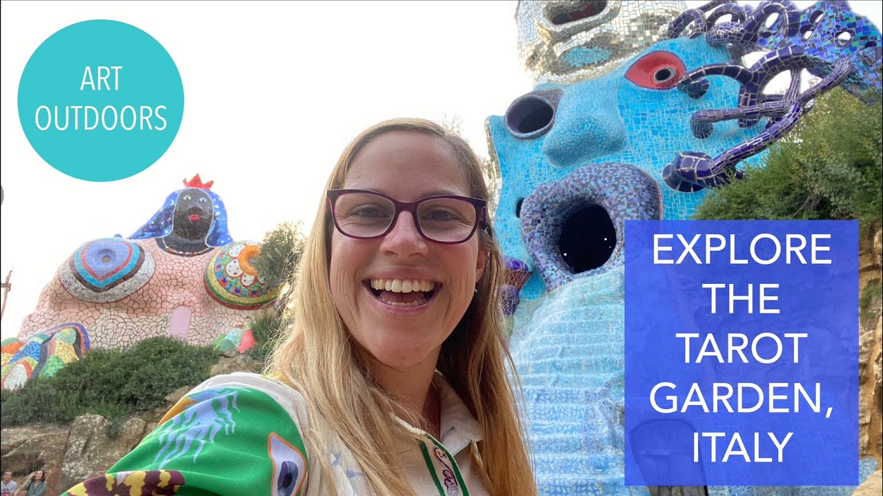 Explore The Tarot Garden in Italy with me | Art Outdoors